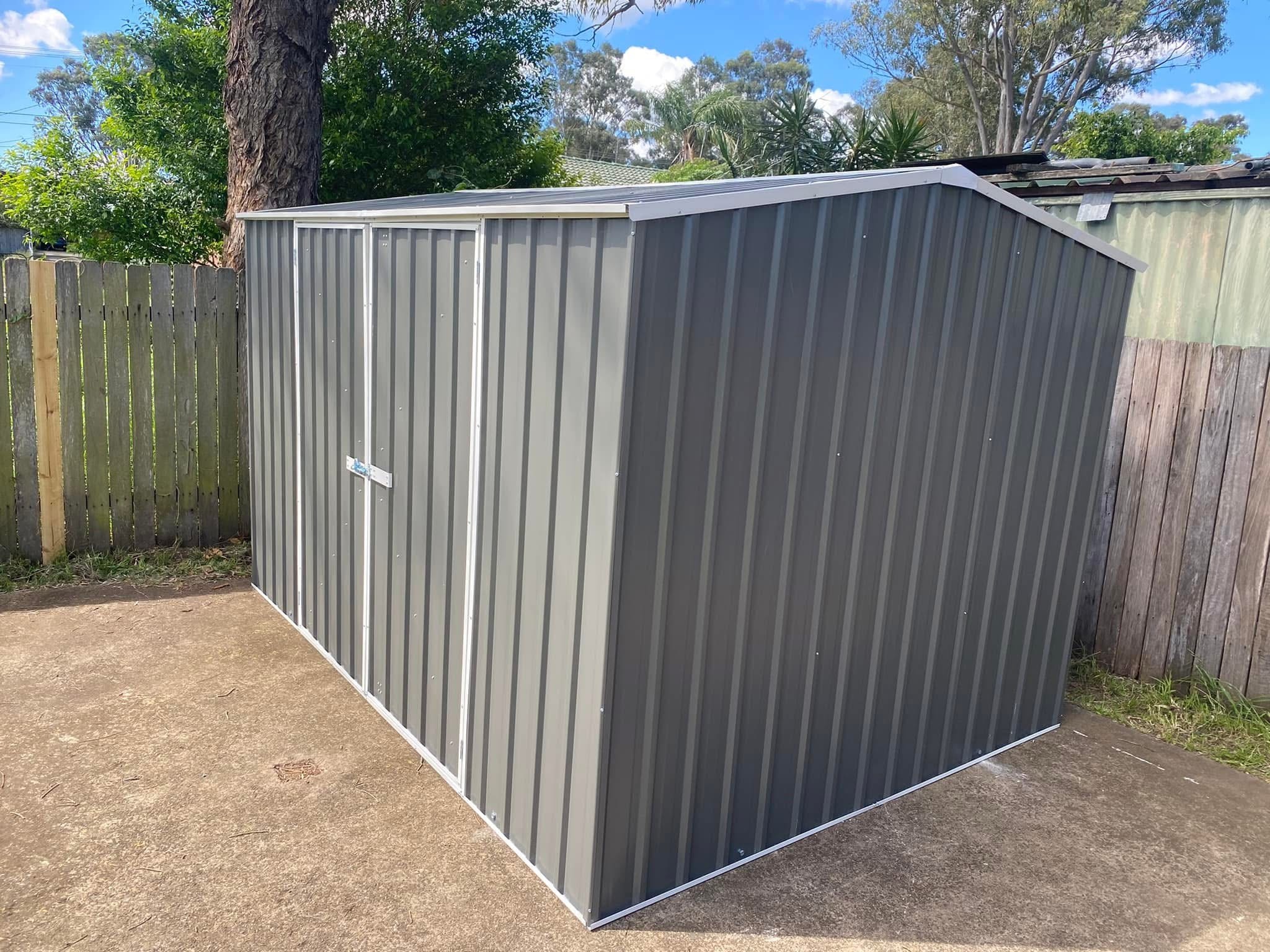 Shed installation photo