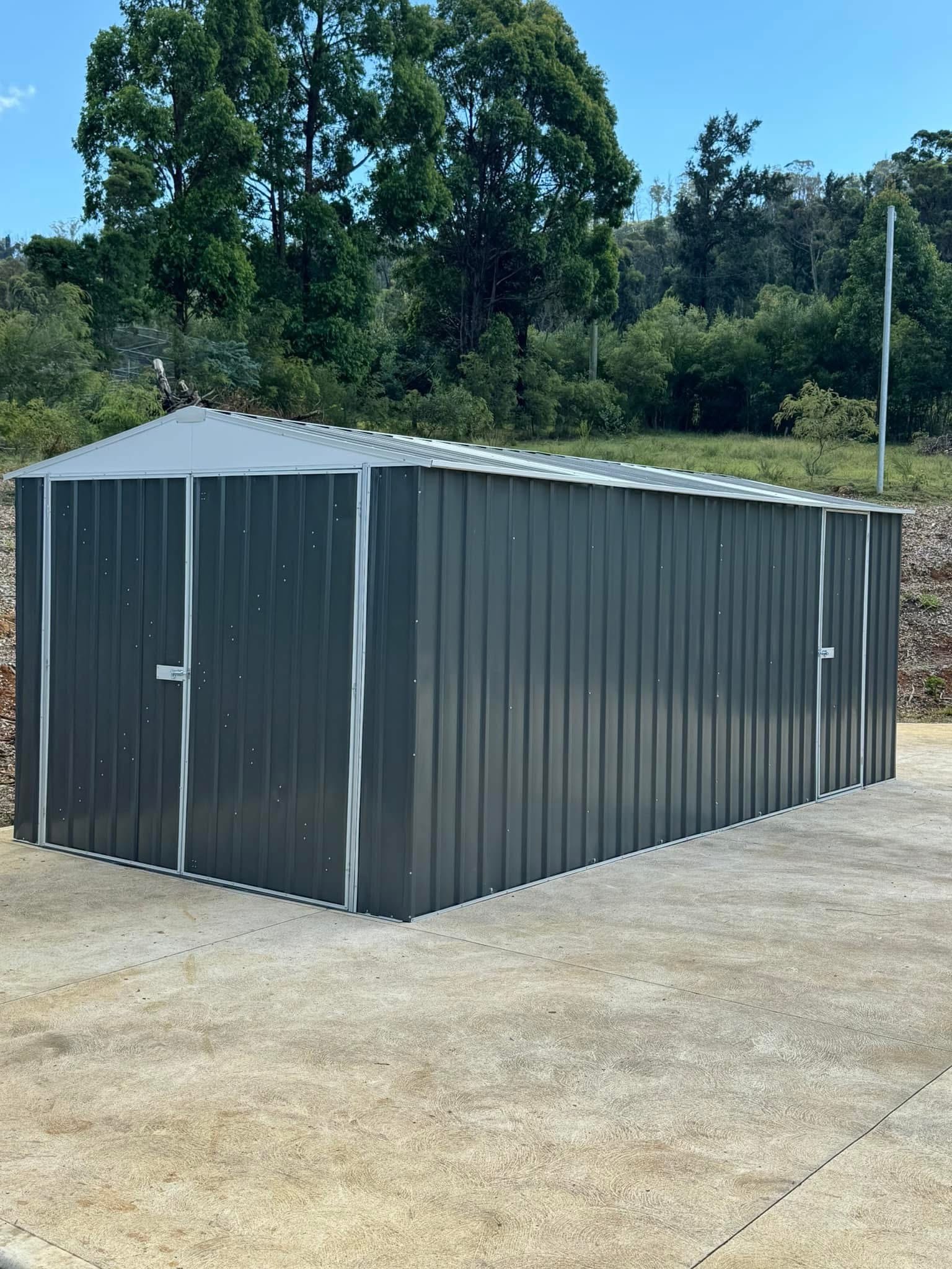 Garden shed workshop